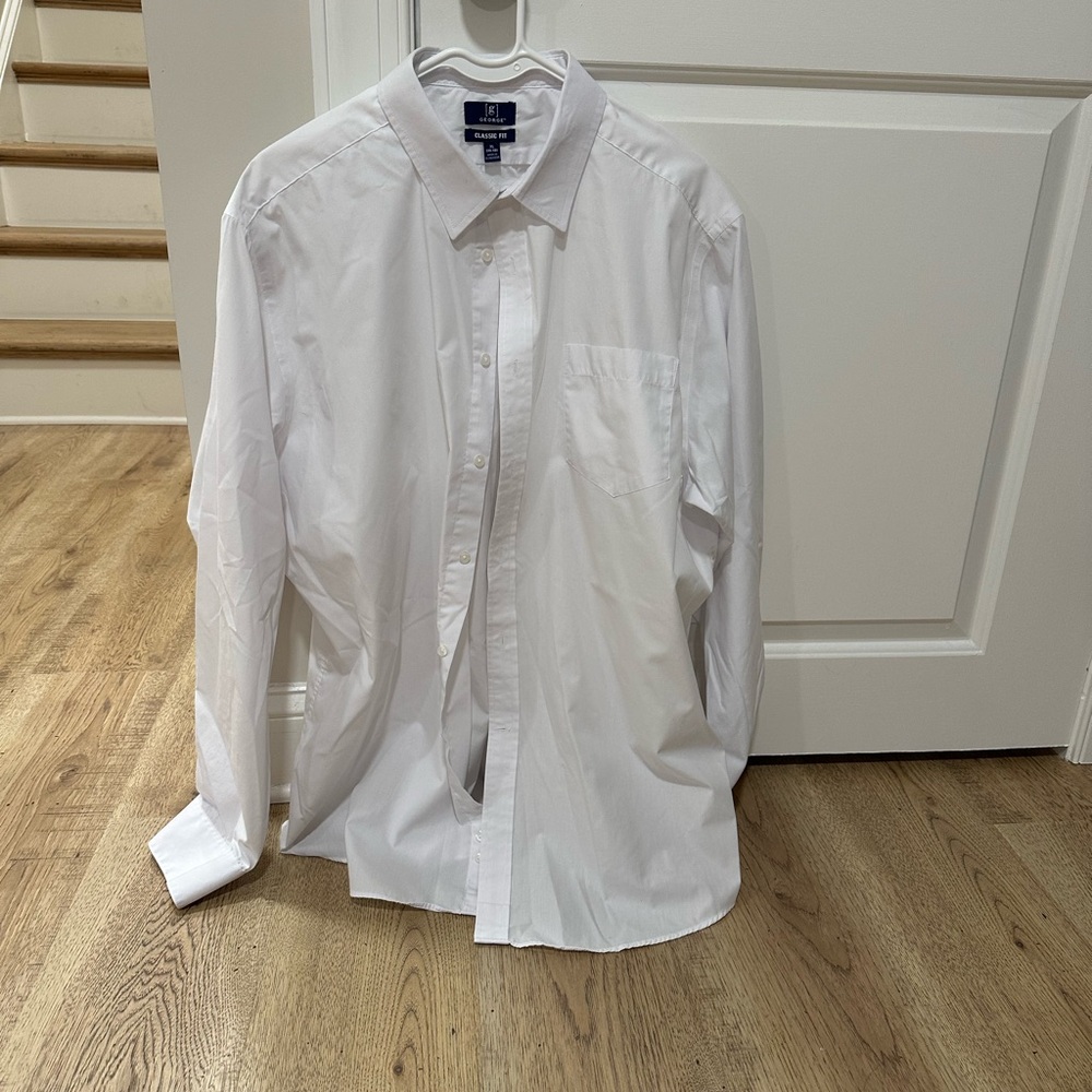 Men's White Dress Shirt